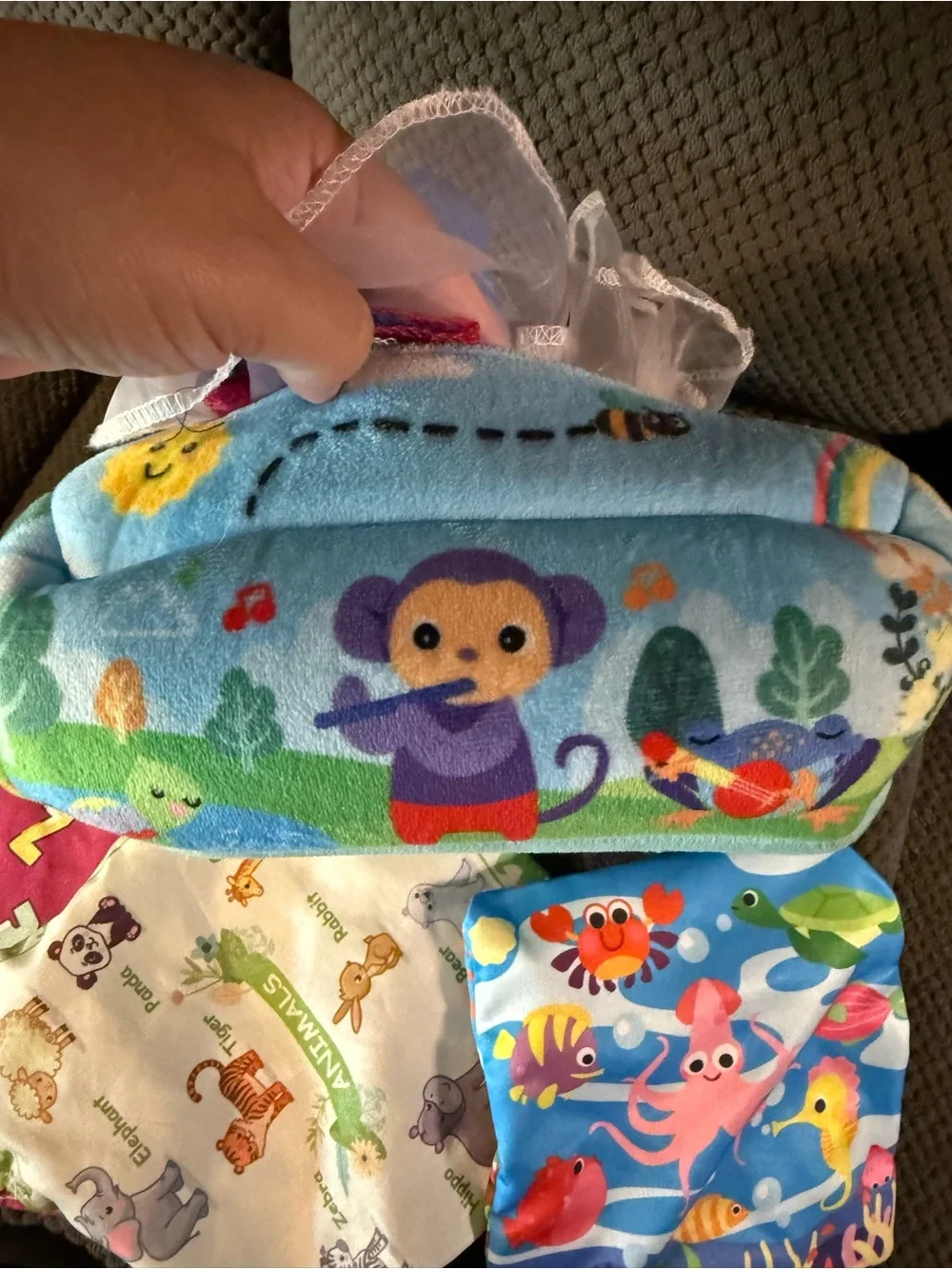 Montessori Tissue Box Sensory Toy